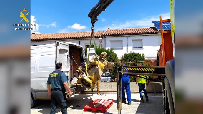 Desarticulado un grupo criminal dedicado al robo de grupos electrógenos en canteras a cielo abierto.
