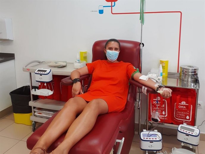 Donante de sangre del ICHH