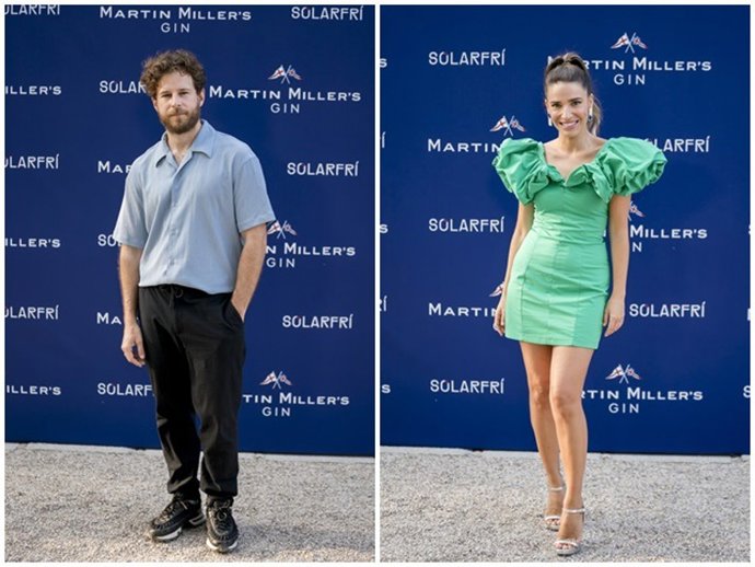 Álvaro Cervantes y Flora González, anfitriones en la presentación de lo nuevo de Martin Miller's Gin