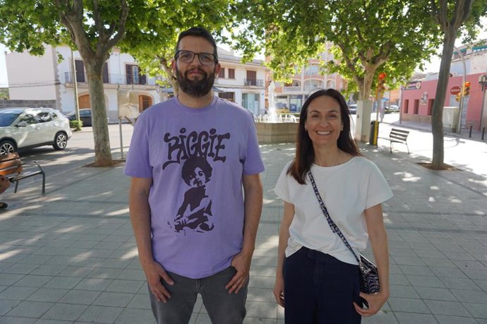 Miquel Serra y Maria Barceló de MÉS per Llucmajor