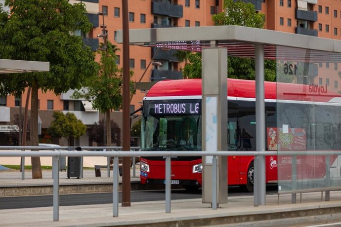 Autobús municipal de Dos Hermanas, en Sevilla.