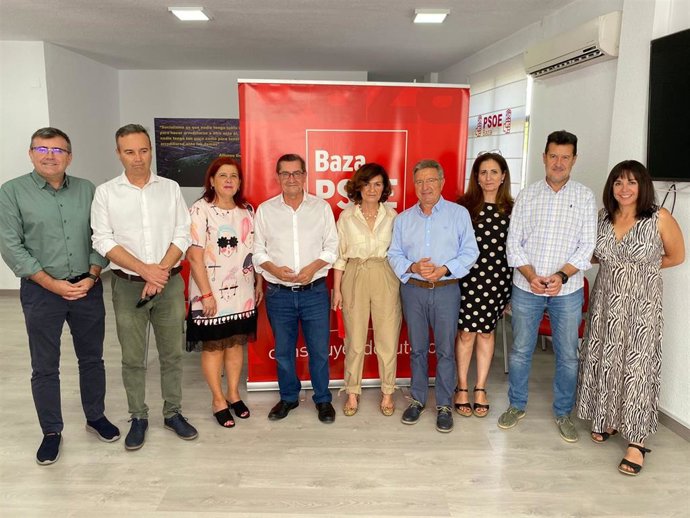 Acto del PSOE en Baza