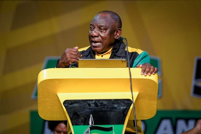 Archivo - El presidente de Sudáfrica, Cyril Ramaphosa 