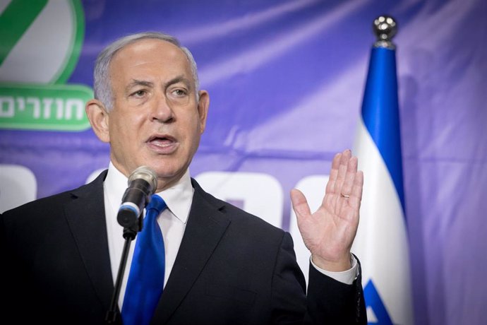 Archivo - El primer ministro de Israel, Benjamin Netanyahu