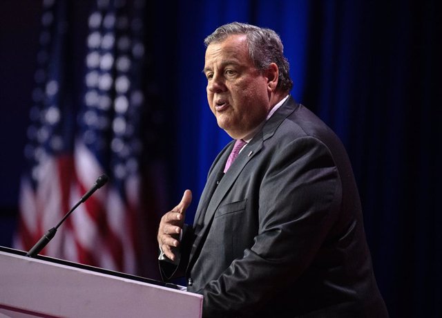 June 23, 2023, Washington, District of Columbia, USA: Former Governor Chris Christie (Republican of New Jersey), a candidate for the 2024 Republican nomination for President of the US, makes remarks at the 2023 Faith and Freedom Coalition's Road to Majori