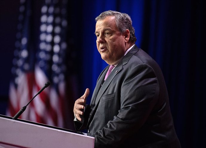 June 23, 2023, Washington, District of Columbia, USA: Former Governor Chris Christie (Republican of New Jersey), a candidate for the 2024 Republican nomination for President of the US, makes remarks at the 2023 Faith and Freedom Coalition's Road to Majo