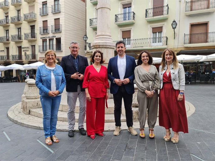 Los candidatos del Partido Popular al Congreso y al Senado por Teruel en las elecciones generales del 23 de julio.