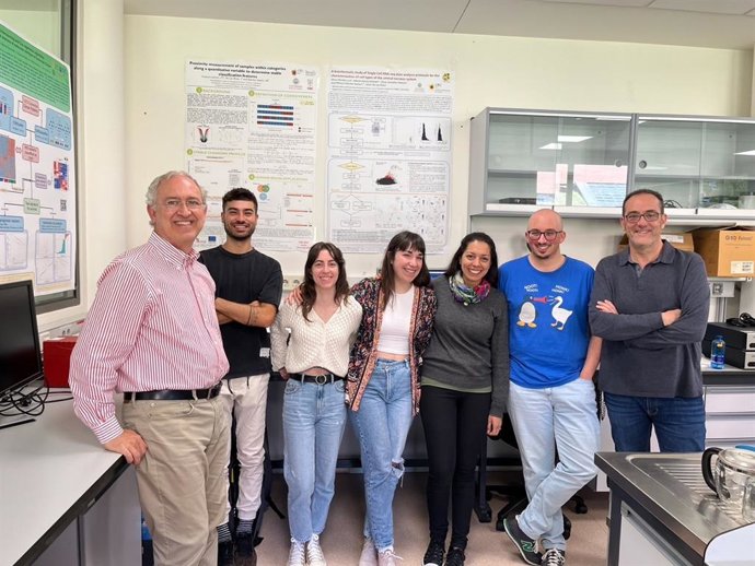 Investigadores Del Grupo De Trabajo En El CIC.