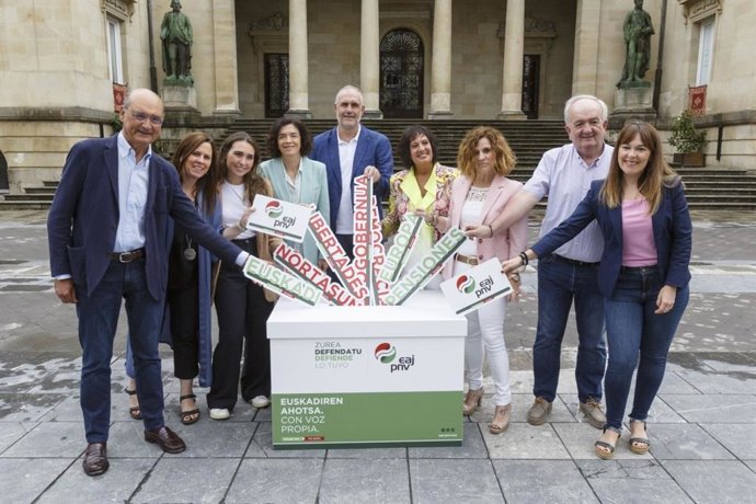 Legarda ha participado este viernes en un acto político en Vitoria-Gasteiz
