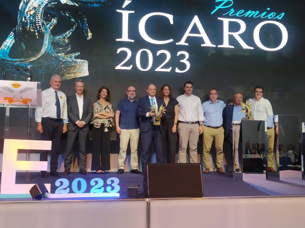 Enaire recibe el premio Ícaro.