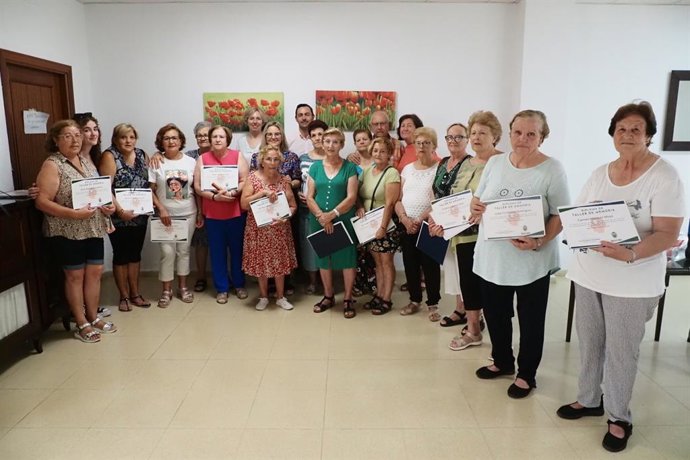Clausura del Taller de la Memoria de Palos de la Frontera (Huelva).