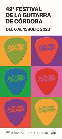 Cartel del Festival de la Guitarra.