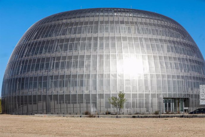 Archivo - El edificio de la Ciudad de la Justicia en Valdebebas (Madrid)  donde se está habilitando una instalación para acoger los cuerpos de los fallecidos por el coronavirus, en Madrid (España) a 28 de marzo de 2020.