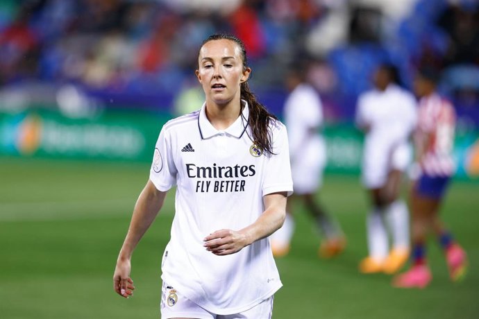 Archivo - Caroline Weir, durante un partido con el Real Madrid.