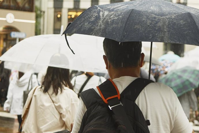 Fuertes lluvias en Japón