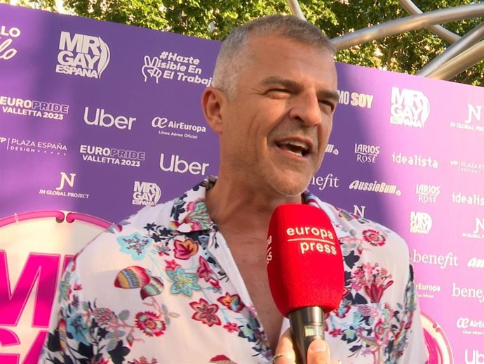 RAÚL CASTILLO EN EL ORGULLO DE MADRID 2023