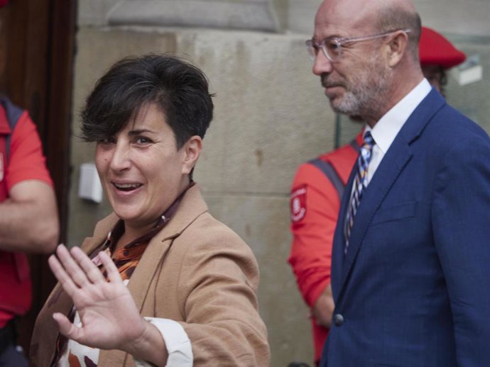 Archivo - María Solana, candidata de Geroa Bai al Congreso de los Diputados.