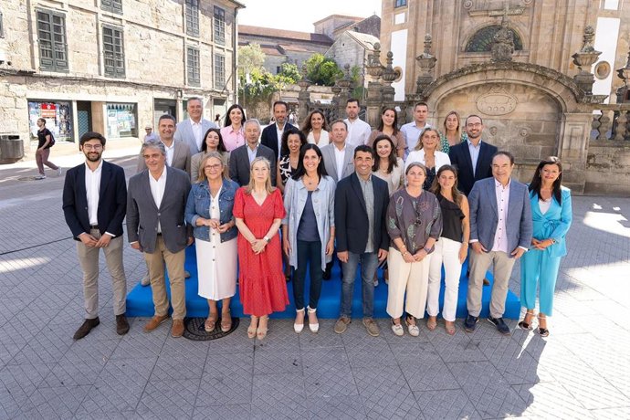 Presentación candidatos al Congreso y al Senado del PP por la provincia de Pontevedra.