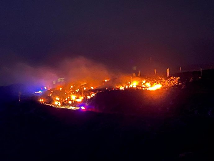 Archivo - Controlado el incendio declarado en La Dehesa (La Gomera)