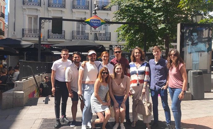 Más Madrid en Chueca con motivo de la celebración del Orgullo 2023.