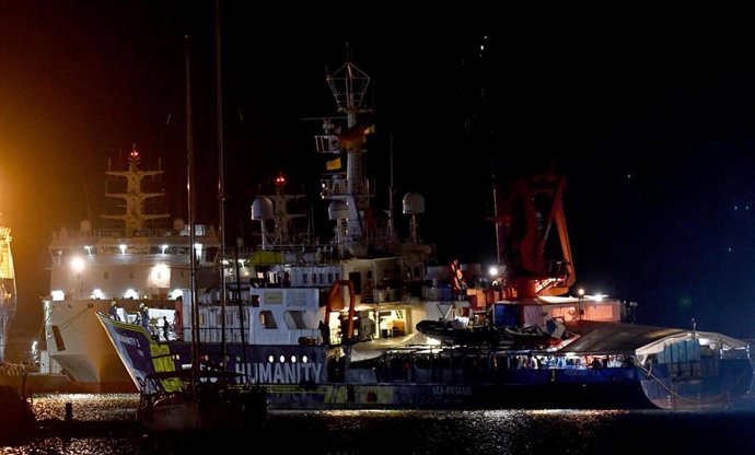 Archivo - Imagen del barco de rescate 'Humanity 1'  