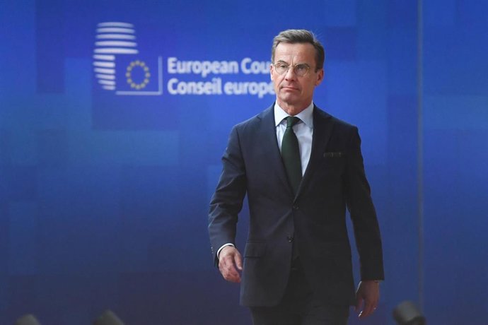 El primer ministro sueco, Ulf Kristersson