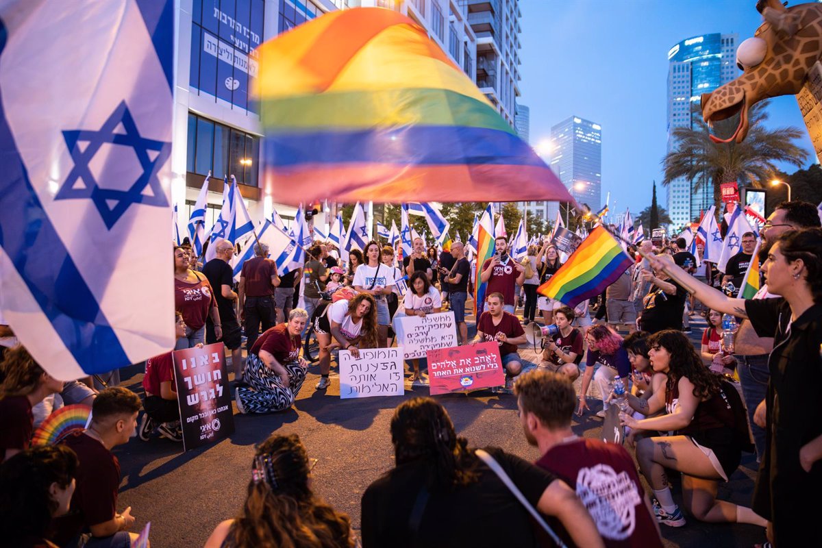 Manifestantes Israelíes Toman Las Calles Contra La Reforma Judicial Por 26 Semana Consecutiva 7931