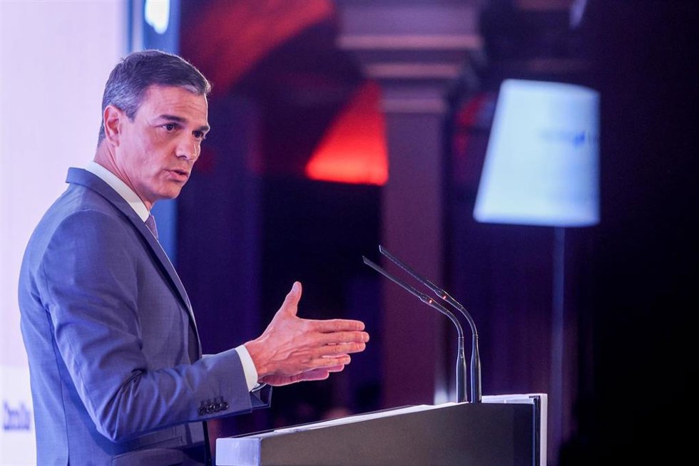 El presidente del Gobierno, Pedro Sánchez