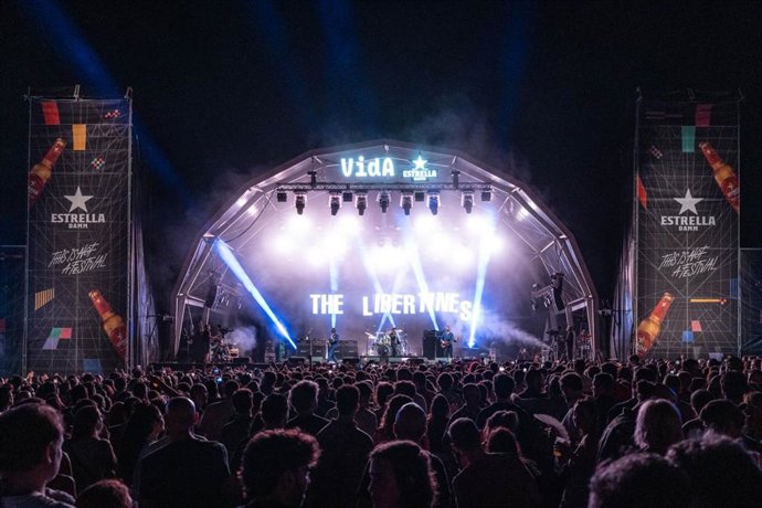 Concierto de The Libertines en el Festival Vida