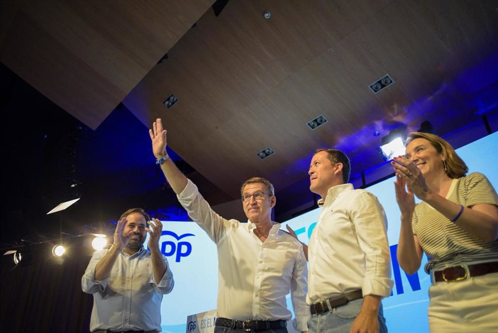 Velázquez inaugura el acto del PP en Toledo