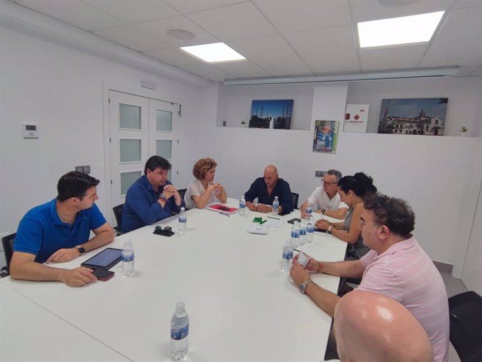 Reunión entre CSIF y los candidatos del PSOE de Huelva al Congreso y Senado.