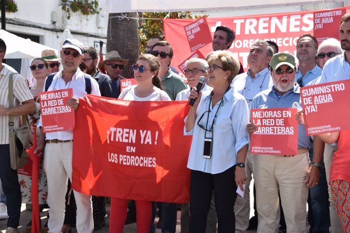 Que pare el tren en Los Pedroches protesta contra "las carencias que lastran" la comarca
