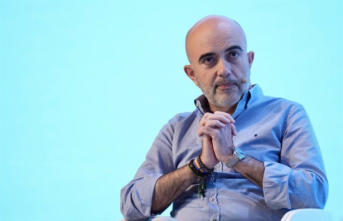 El líder del PP a l'Ajuntament de Barcelona, Daniel Sirera, en un acte del partit a Toledo
