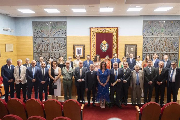 La alcaldesa de Almería preside la celebración de la Festividad de la Patrona del Colegio Oficial de Médicos