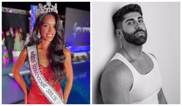 Athenea Pérez y Javier Yeste, Miss Universo de España y Mr Gay de España, respectivamente