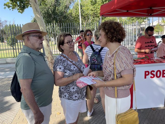 PSOE de Huelva pide a las mujeres que el 23J digan "alto y claro" que quieren seguir avanzando en derechos