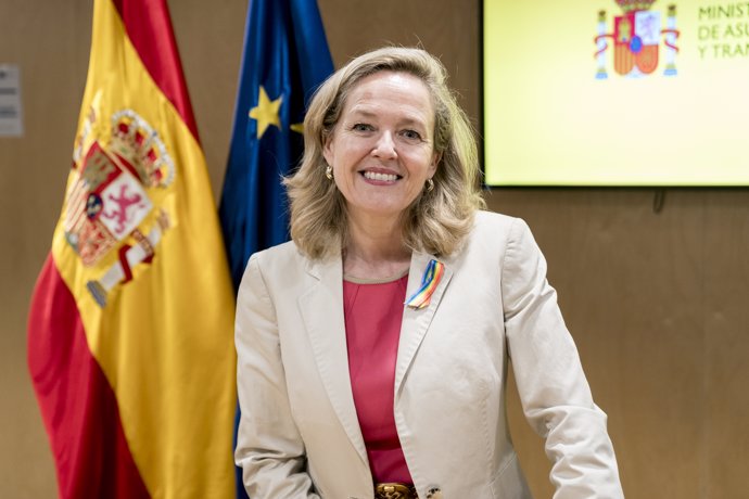 La vicepresidenta primera y ministra de Asuntos Económicos y Transformación Digital, Nadia Calviño.