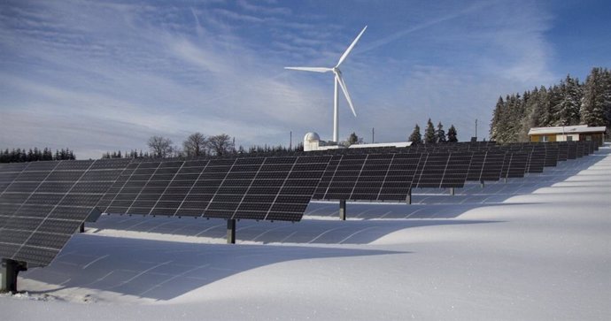 Imagen de una planta fotovoltaica