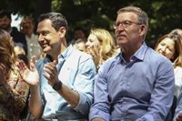 Moreno pide una amplia mayoría el 23J para un gobierno en solitario del PP: "Feijóo tiene que hacerse un Juanma"