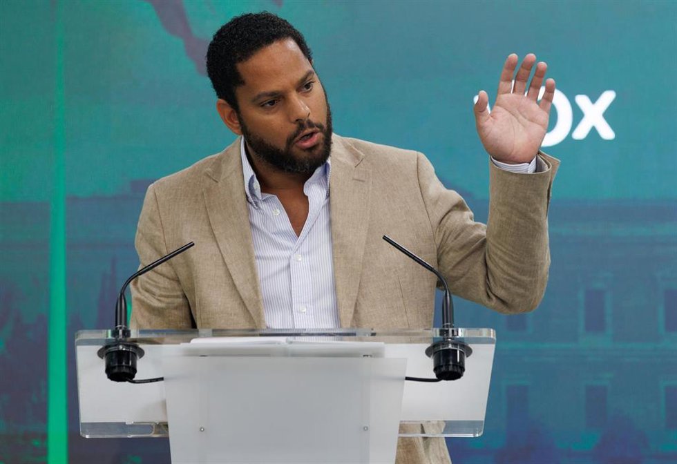 El secretario general de Vox, Ignacio Garriga