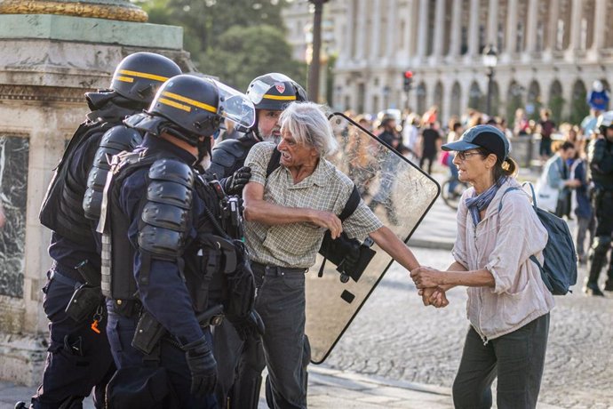 Protesta en París por la muerte de un adolescente en Nanterre