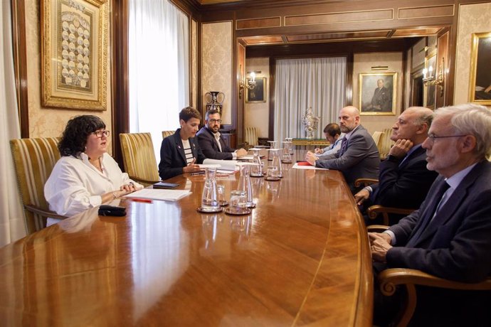 Reunión de la Comisión Permanente del III Acuerdo Interinstitucional para la coordinación ante la violencia contra las mujeres en Navarra.