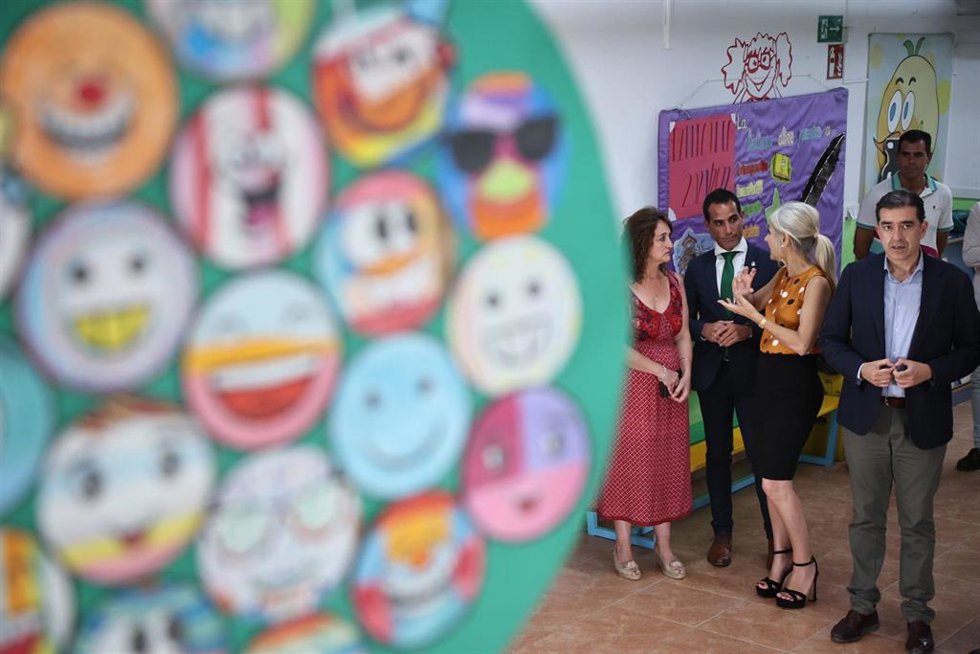 Visita al CEIP Antonio Machado.