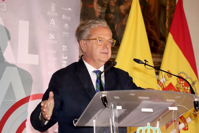 El presidente de la Diputación de Córdoba, Salvador Fuentes, participa en la inauguración de la 40 edición de la Feria de Artes Escénicas de Andalucía.