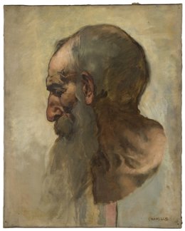 Archivo - El evangelista San Mateo, de Eduardo Rosales