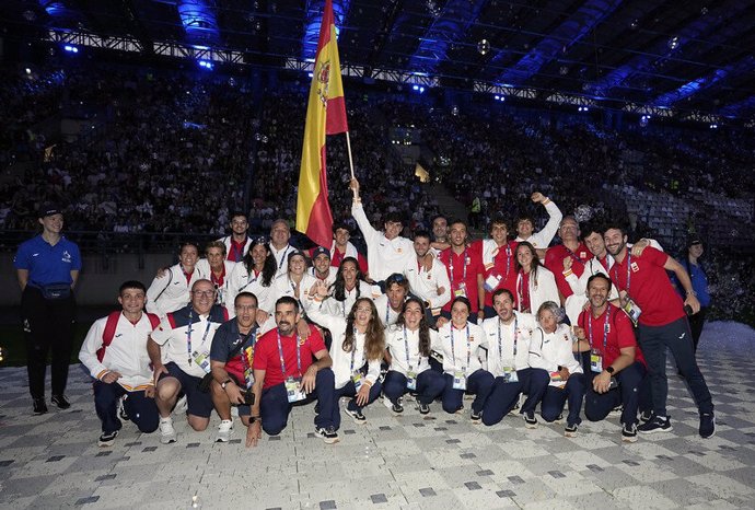 La delegación española en los Juegos Europeos de 2023.