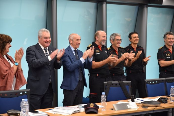 Erkoreka felicita a la Ertzaintza por "el éxito" del Plan de Seguridad diseñado para el paso por Euskadi el Tour