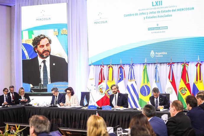 El ministro de Relaciones Exteriores, Comercio Internacional y Culto de Argentina, Santiago Cafiero