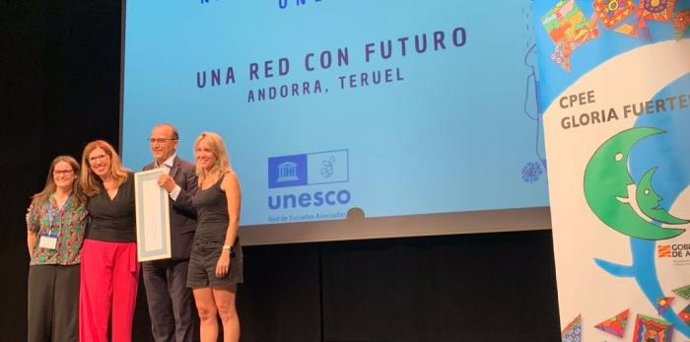 El CEE Gloria Fuertes de Andorra (Teruel) reúne esta semana a las Escuelas UNESCO de toda España