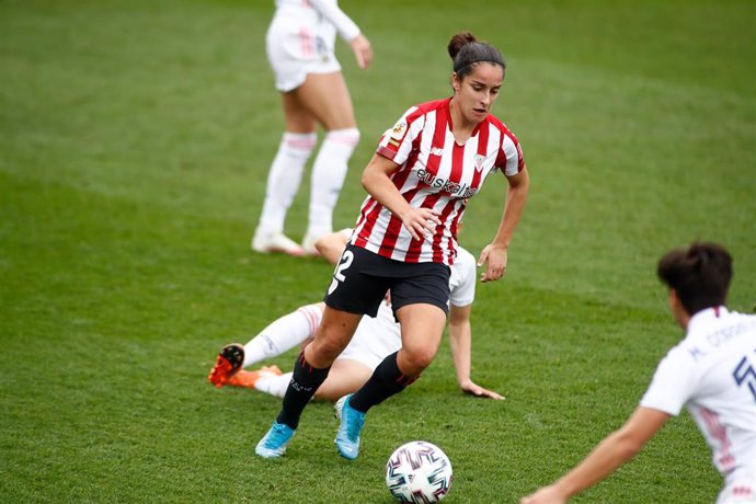 Archivo - Oihane Hernández con el Athletic Club